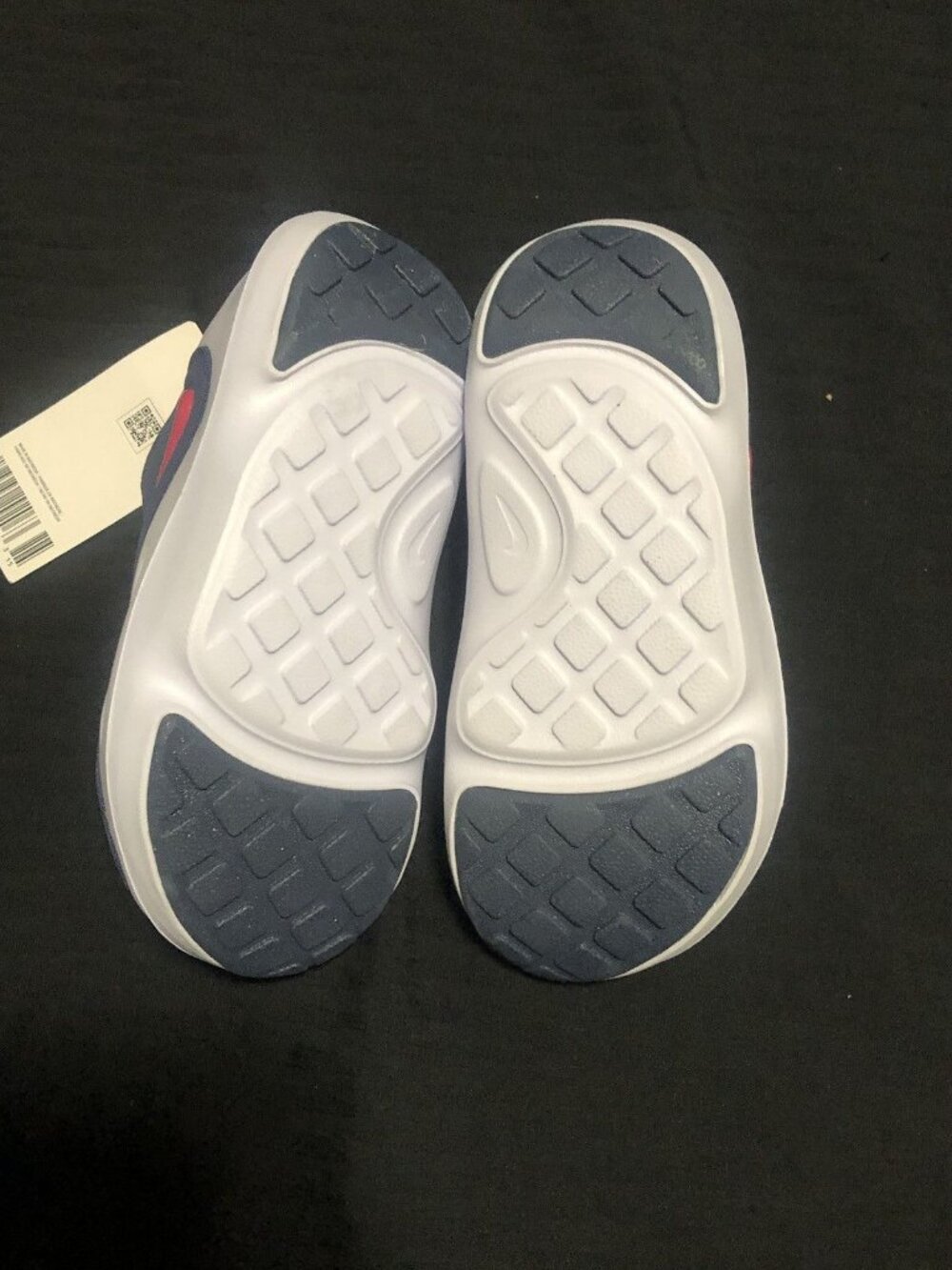 Nike Sandal Kids Aquaswoosh Unisex (Boys Or Girl) Blue Beyond And White Size 12 - Picture 4 of 5